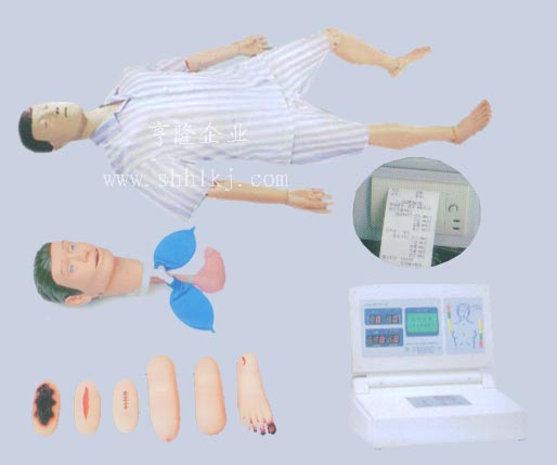 多功能急救護(hù)理訓(xùn)練模擬人（心肺復(fù)蘇、基礎(chǔ)護(hù)理）
